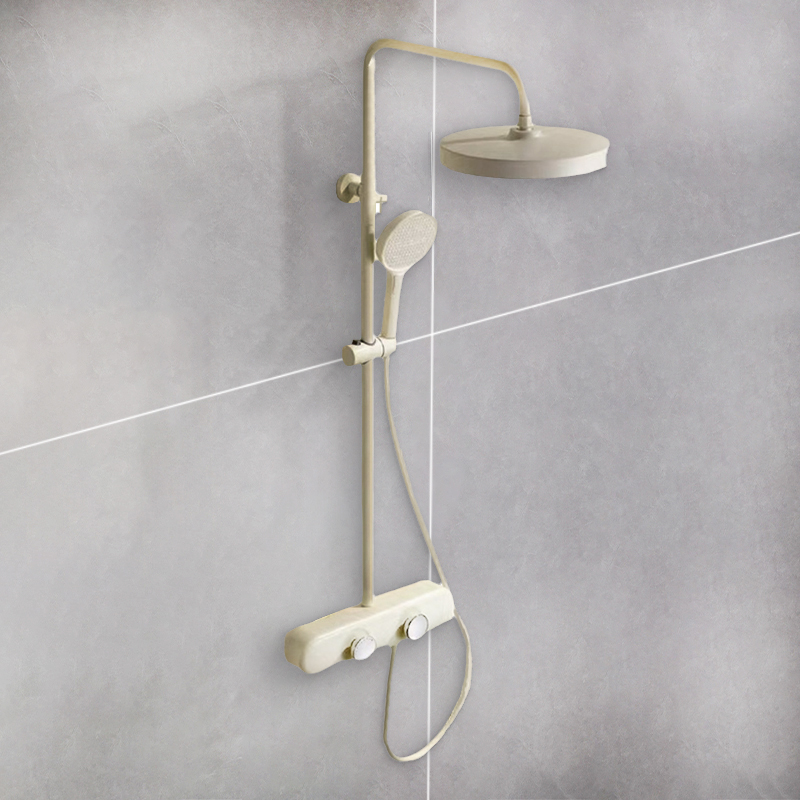Home Bathroom Shower - Modern Stylish Shower System Temperature Adjustable