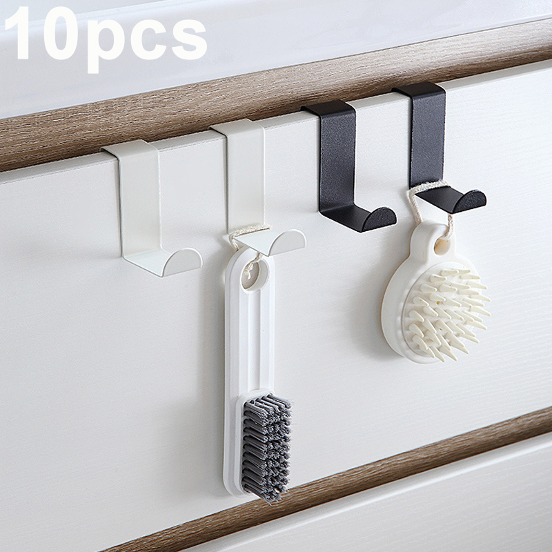 Home Bathroom Gadgets - Z-Shaped Bathroom Cabinet Door Hook Stainless