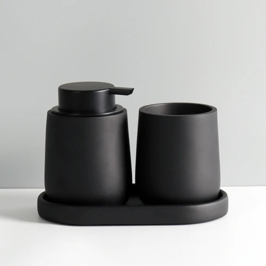 Home Bathroom Gadgets - Bathroom Accessories Set Resin Lotion Bottle