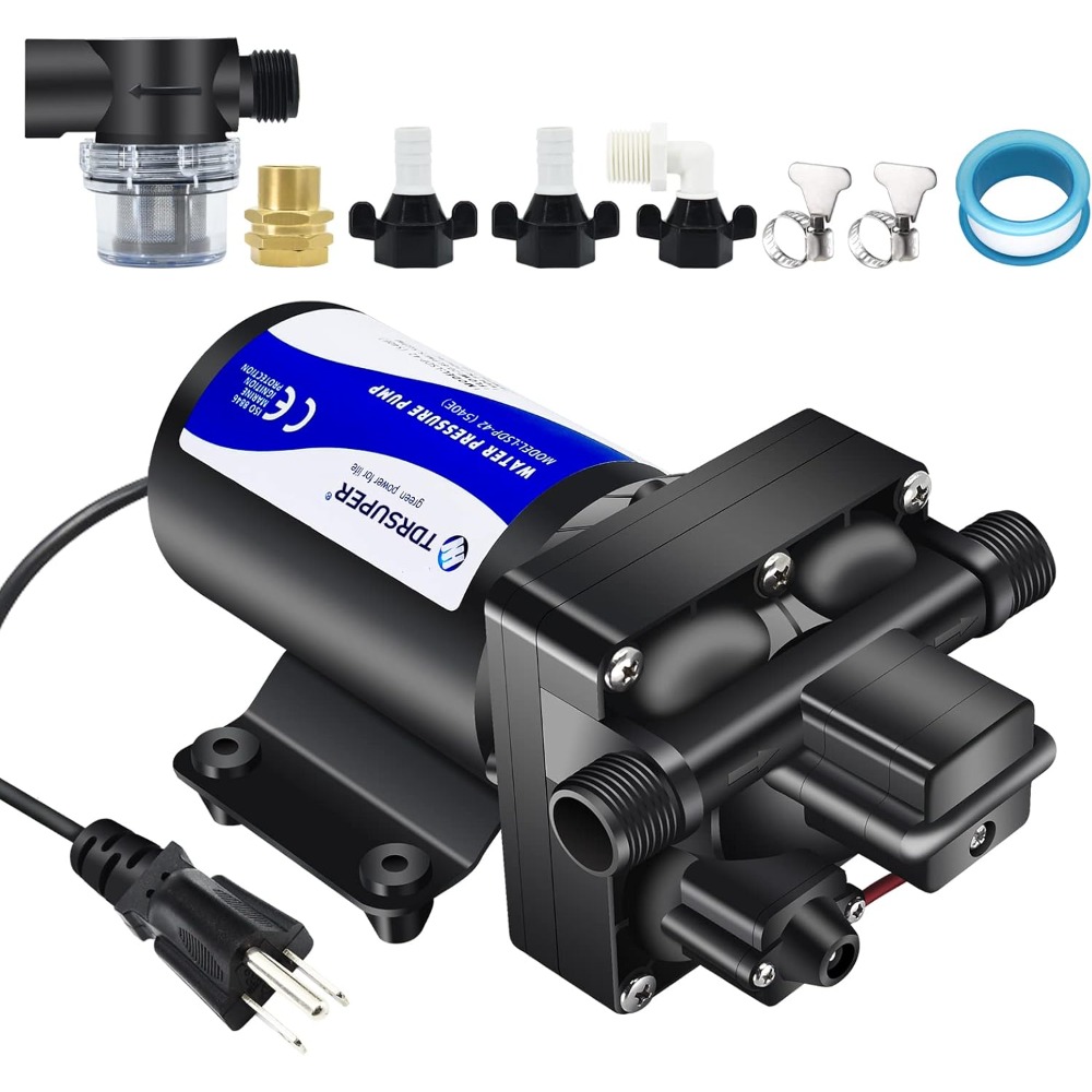 Home Bathroom Pressure Pump - US Shipping 110V AC Water Pressure