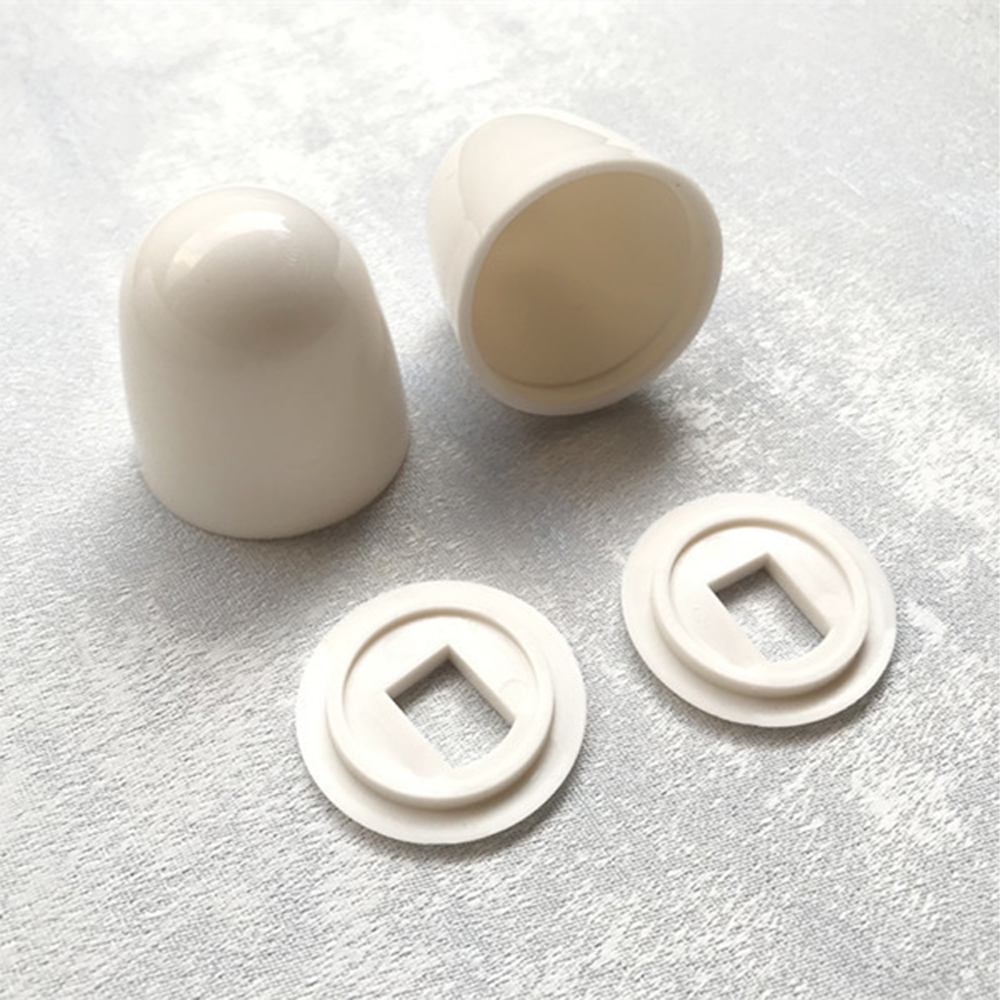 Home Bathroom Gadgets - 2 Pairs Universal Plastic Toilet Bolt