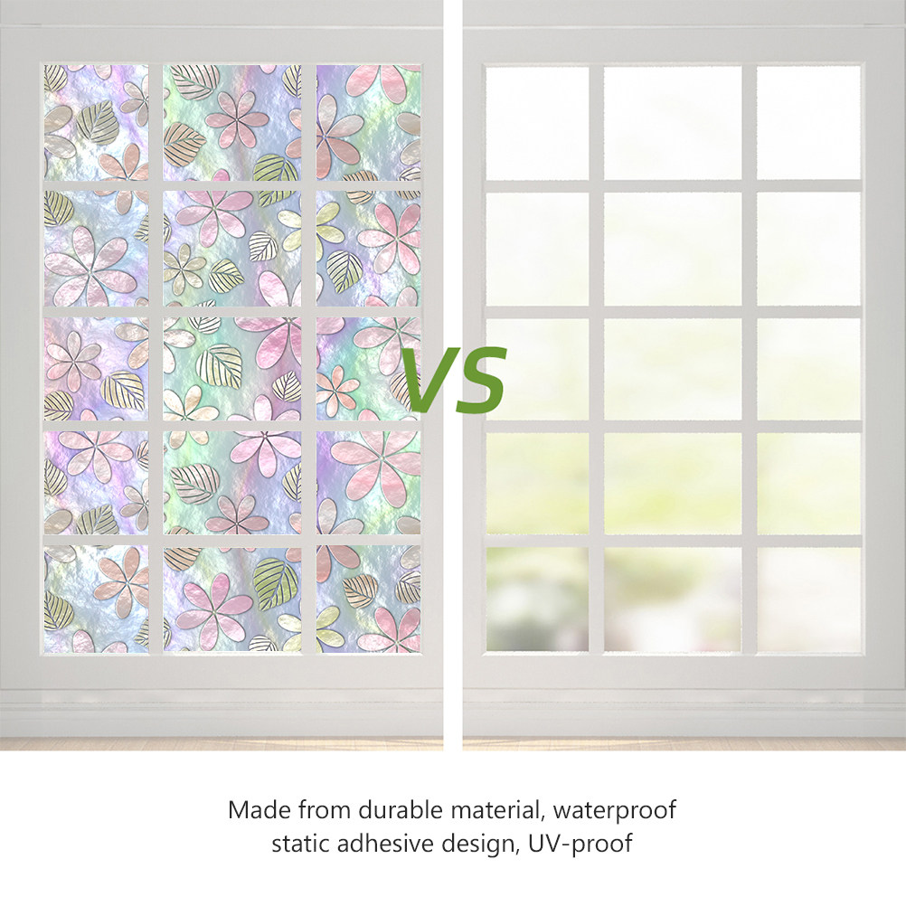 Static Sticker for Window Door - Home Bathroom Glass avaliação e preço