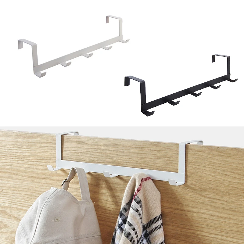 Hooks Over The Door 5 Hooks Ho - Home Bathroom Gadgets avaliação e preço