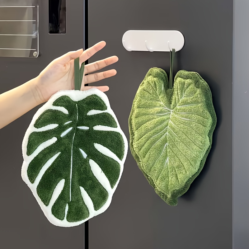Leaf Hand Towel Bathroom Acces - Home Bathroom Accessories avaliação e preço