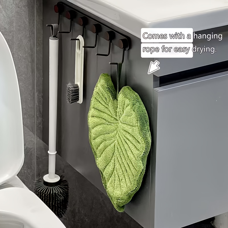 Leaf Hand Towel Bathroom Acces - Home Bathroom Accessories avaliação e preço
