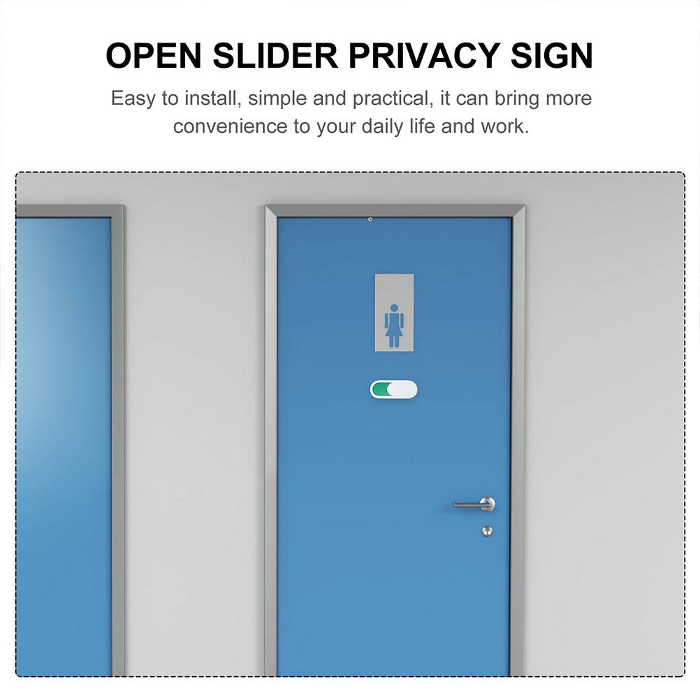Sign Vacant Occupied Slider Di - Home Bathroom Occupied Sign avaliação e preço