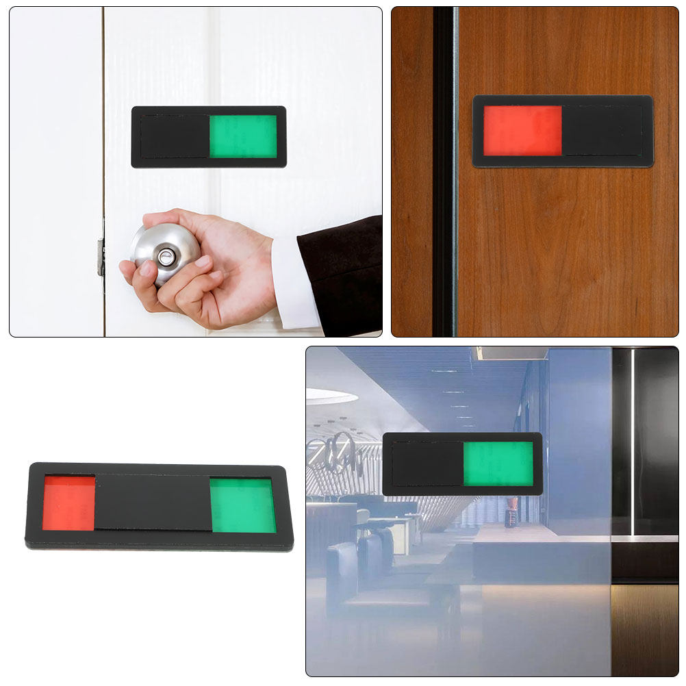 4Pcs Sliding Door Privacy Sign - Home Bathroom Occupied Sign avaliação e preço