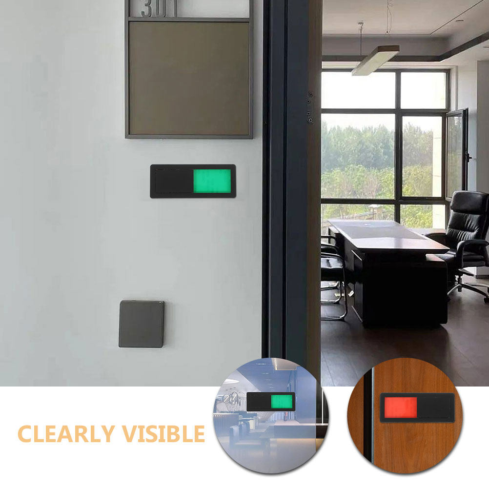 4Pcs Sliding Door Privacy Sign - Home Bathroom Occupied Sign avaliação e preço