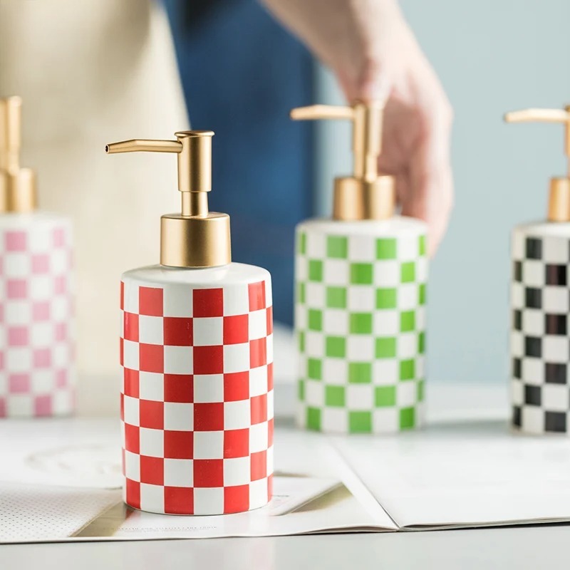 Creative Ceramic Soap Dispense - Home Bathroom Pressure Pump avaliação e preço