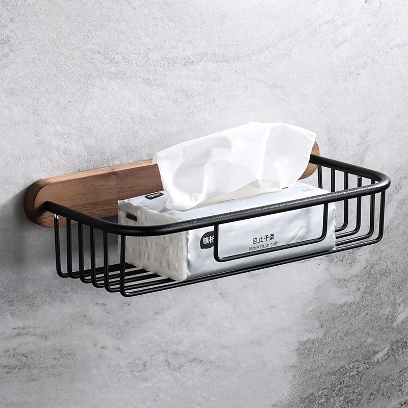 Solid Wood Tissue Holder No Dr - Home Bathroom Towel Dispenser avaliação e preço