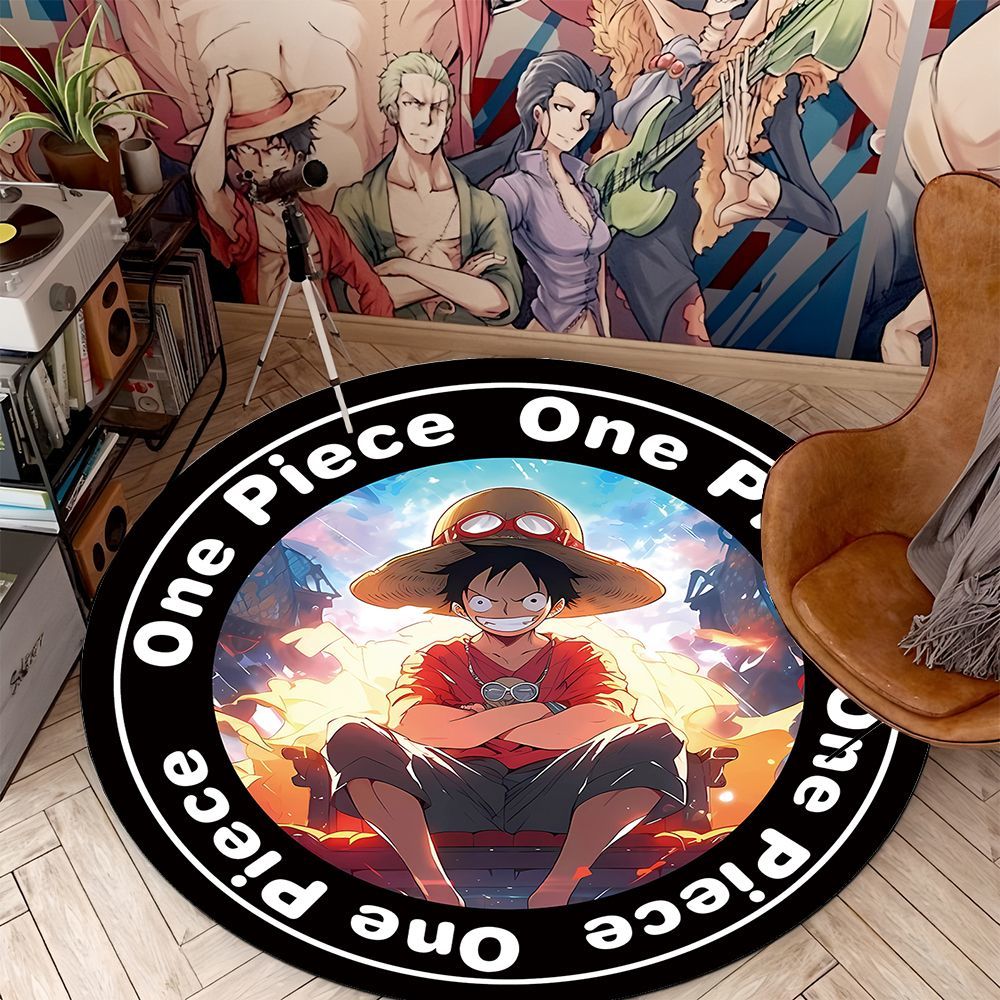 One Piece Floor Mat Anime Non- - Home Goods Bathroom Mats avaliação e preço