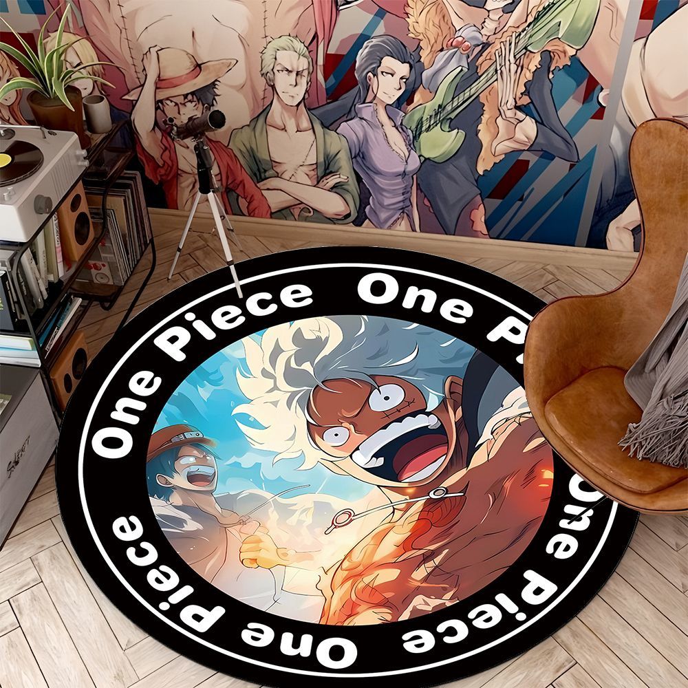 One Piece Floor Mat Anime Non- - Home Goods Bathroom Mats avaliação e preço