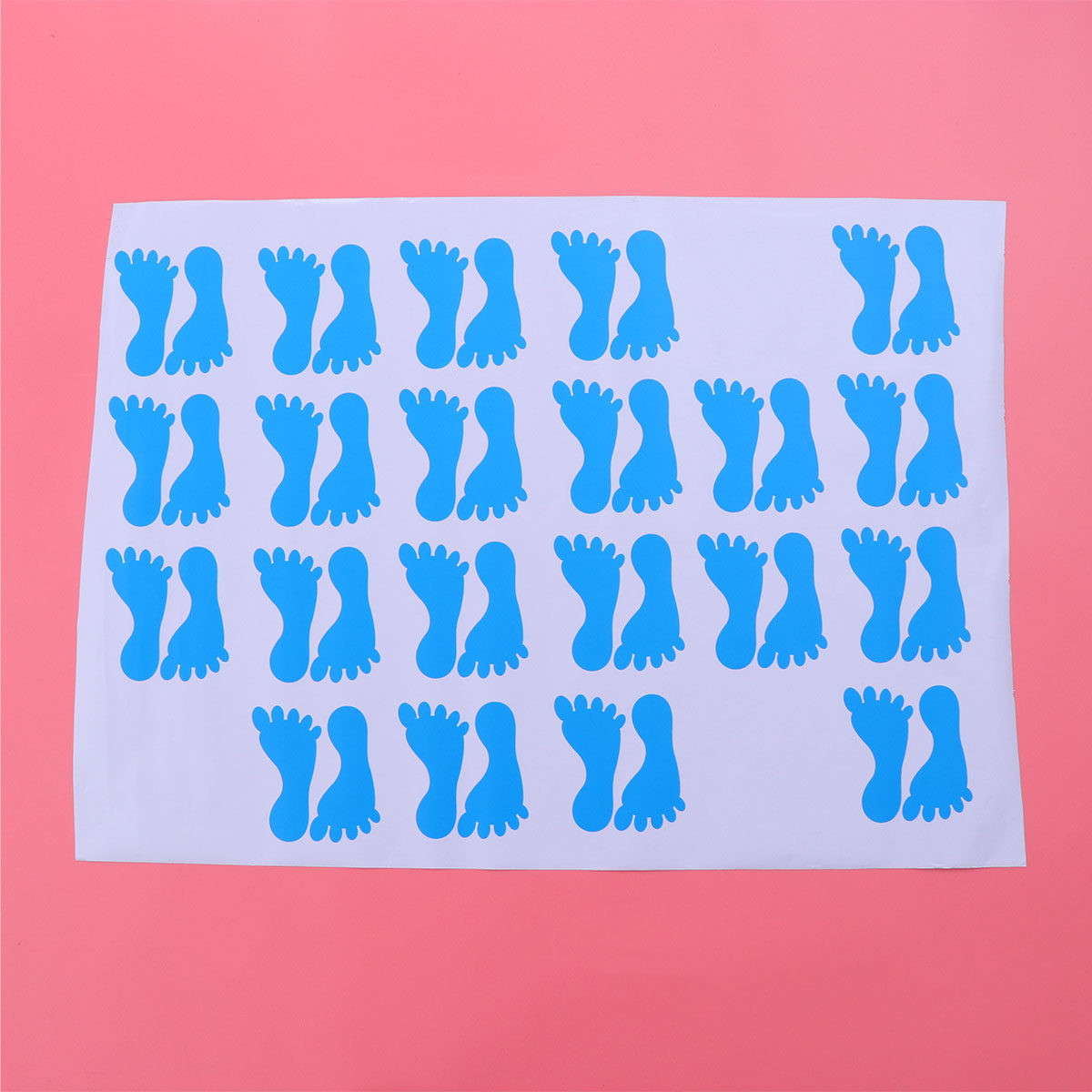 20 Pairs Footprint Floor Stick - Home Bathroom Accessories avaliação e preço