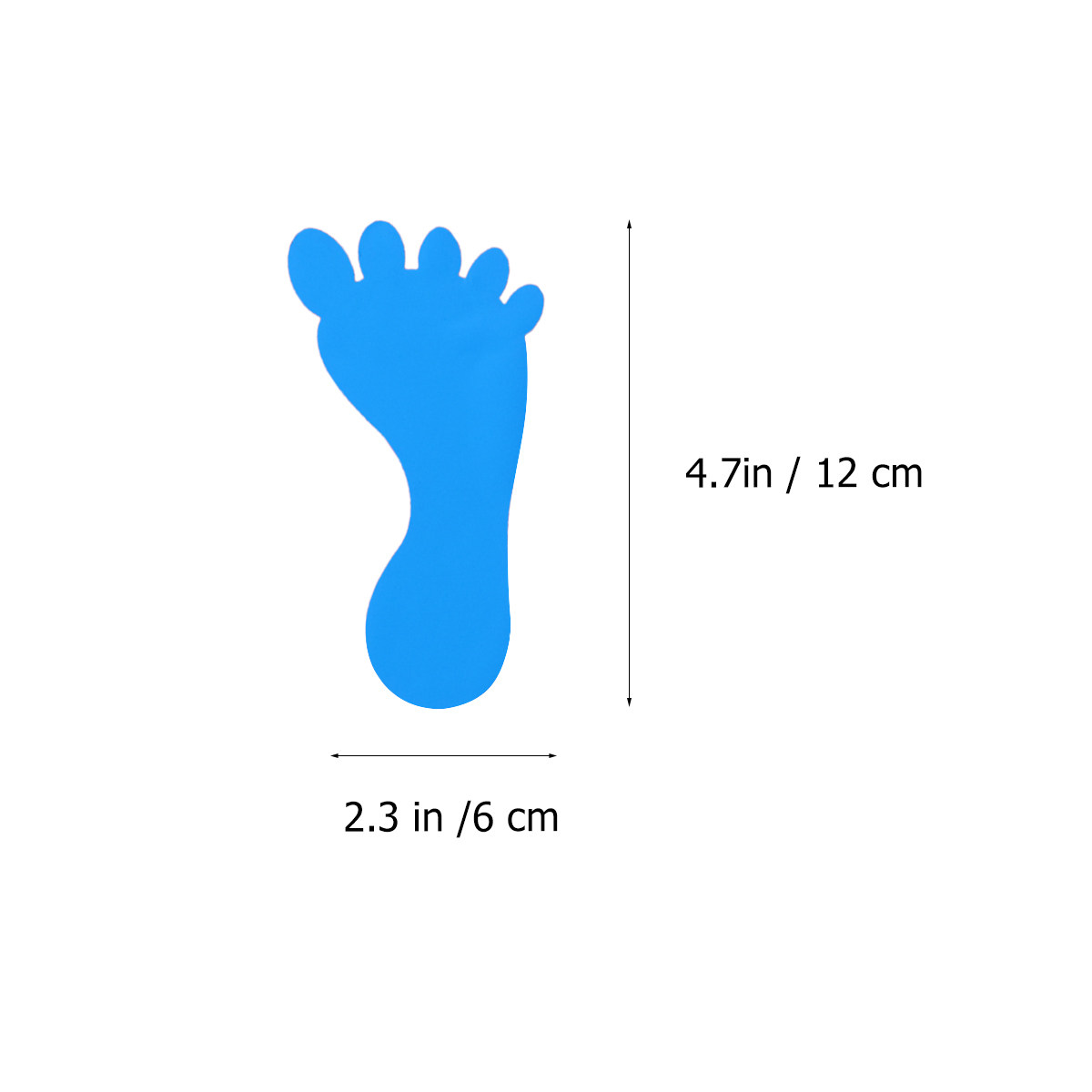 20 Pairs Footprint Floor Stick - Home Bathroom Accessories avaliação e preço