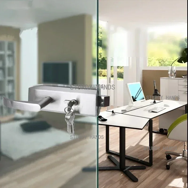 Office Glass Door Lock Bathroo - Home Bathroom Glass avaliação e preço