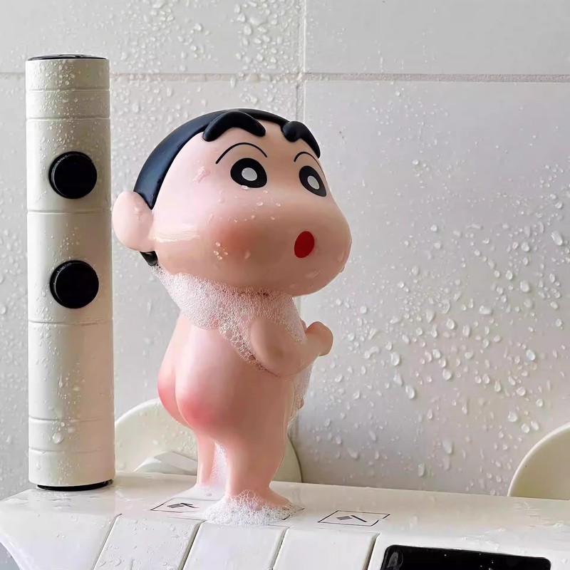 Bathing Crayon Shin Chan Cute  - Home Bathroom Gadgets avaliação e preço