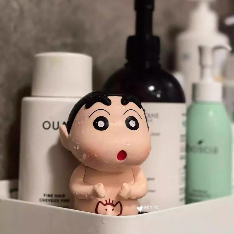 Bathing Crayon Shin Chan Cute  - Home Bathroom Gadgets avaliação e preço