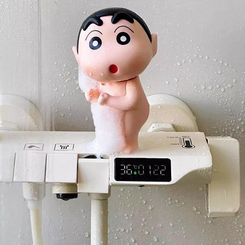 Bathing Crayon Shin Chan Cute  - Home Bathroom Gadgets avaliação e preço