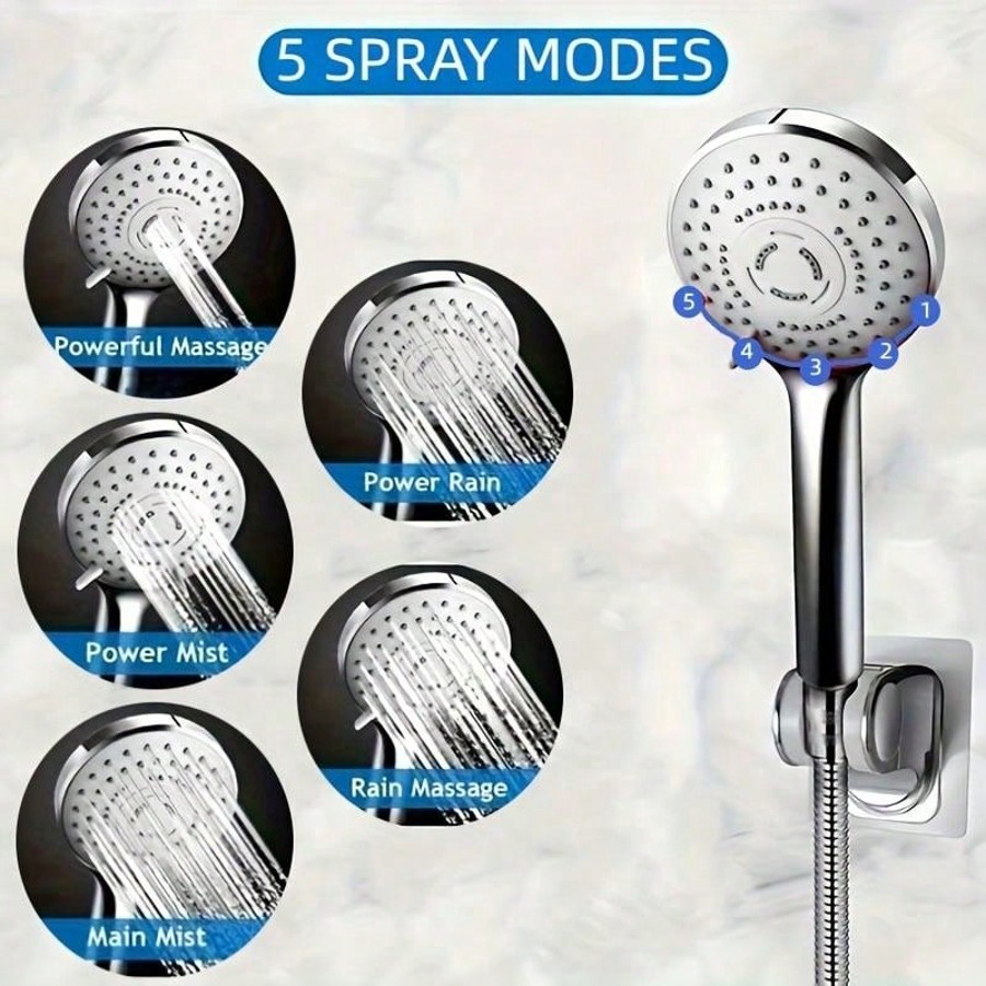 8-Inch High Pressure Rain Show - Home Bathroom Shower avaliação e preço
