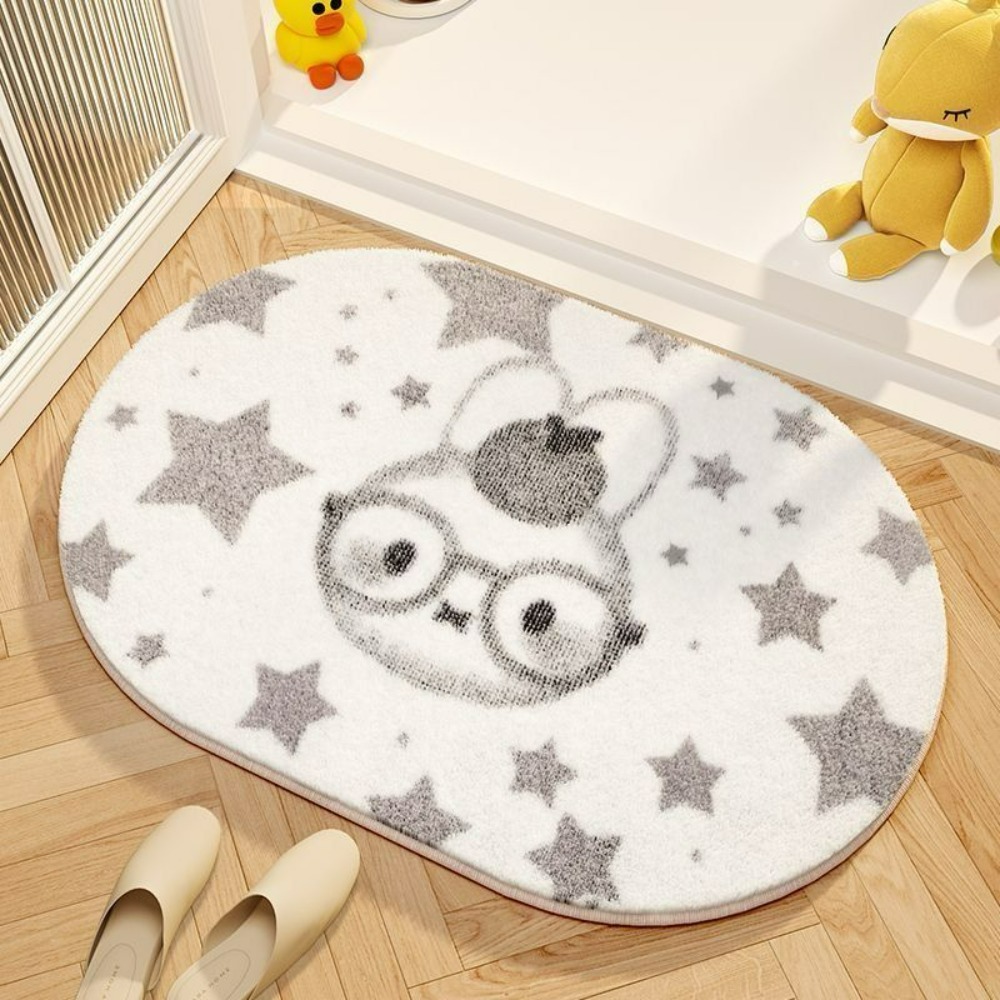 Miffy Cartoon Floor Mat Soft I - Home Bathroom Accessories avaliação e preço