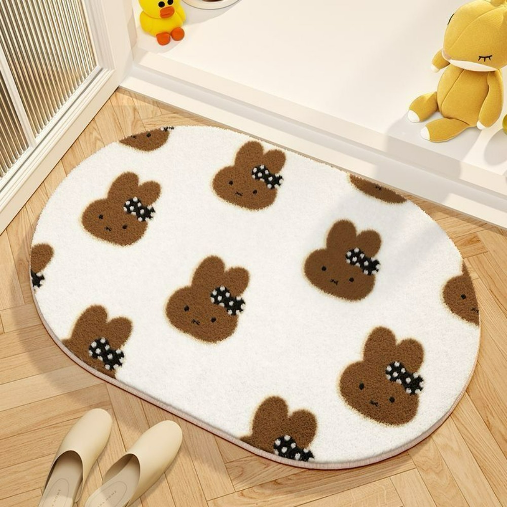Miffy Cartoon Floor Mat Soft I - Home Bathroom Accessories avaliação e preço