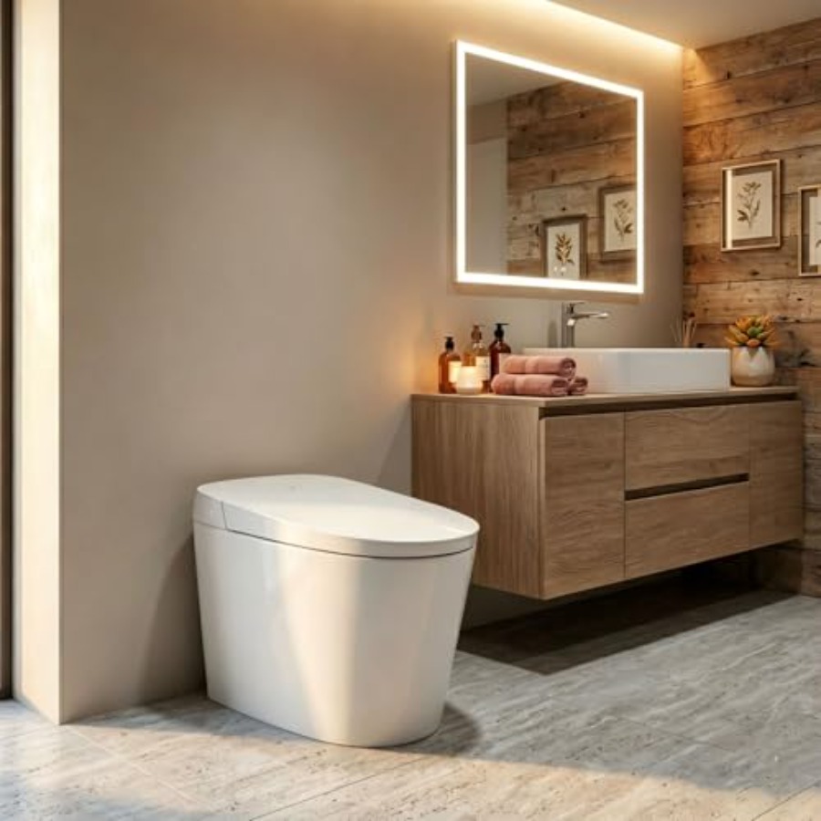 Smart toilet for home bathroom - Home Bathroom Pressure Pump avaliação e preço