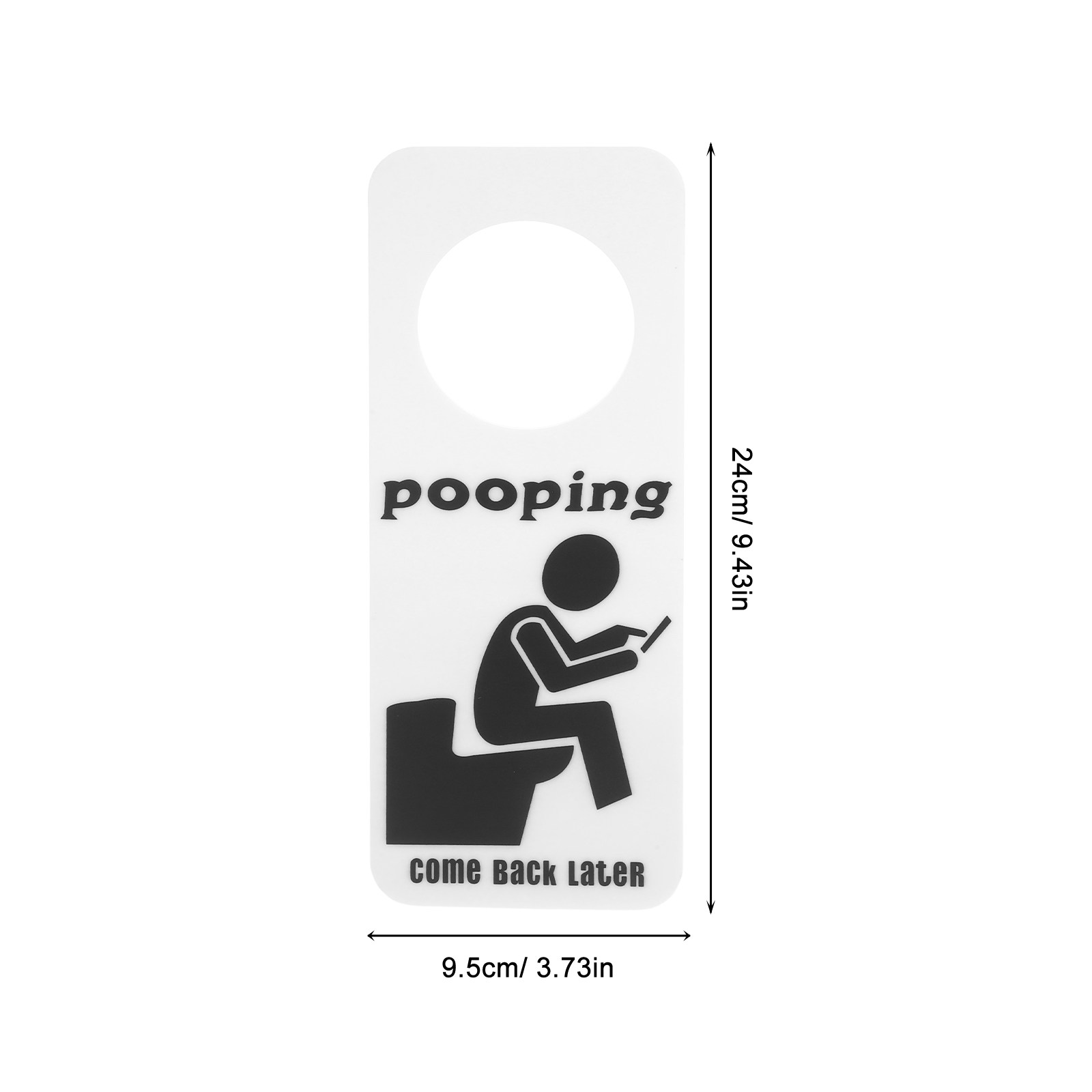 Humorous Bathroom Sign Occupie - Home Bathroom Occupied Sign avaliação e preço