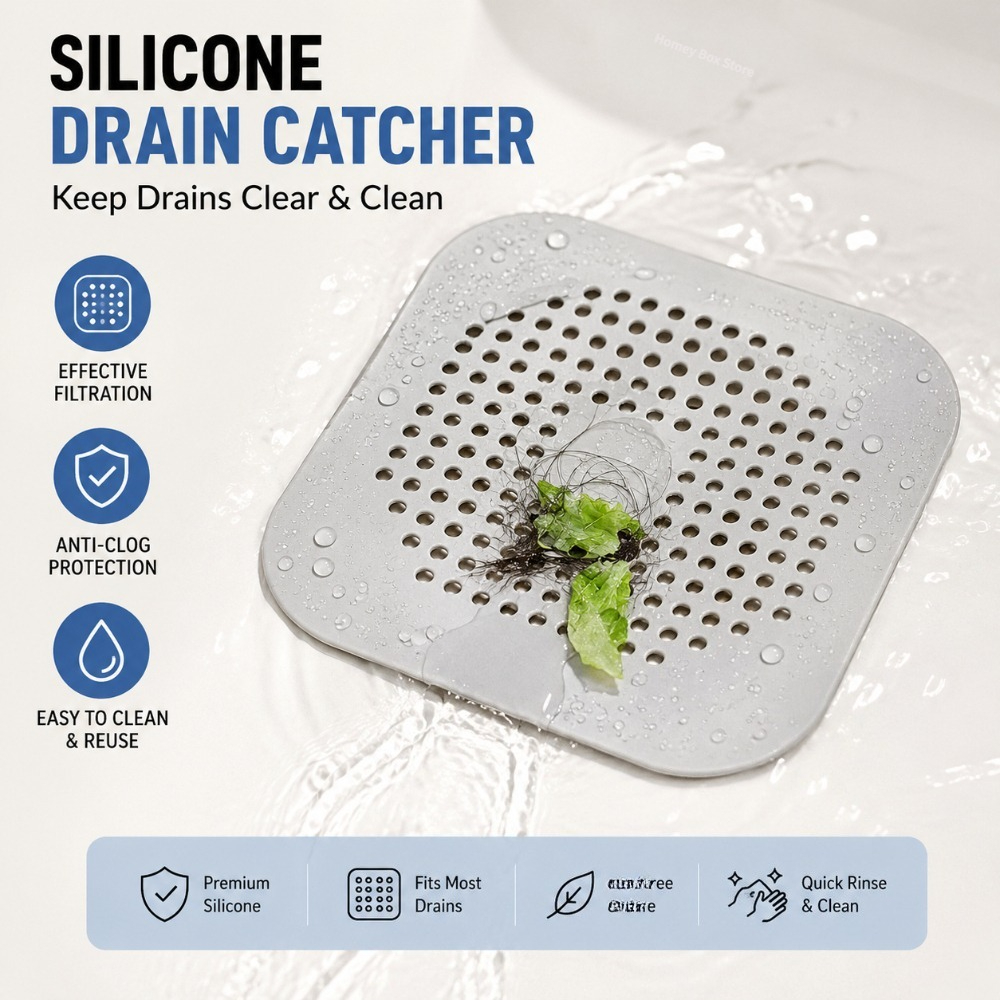 1/3/5pcs Bathroom Floor Drain  - Home Bathroom Gadgets avaliação e preço