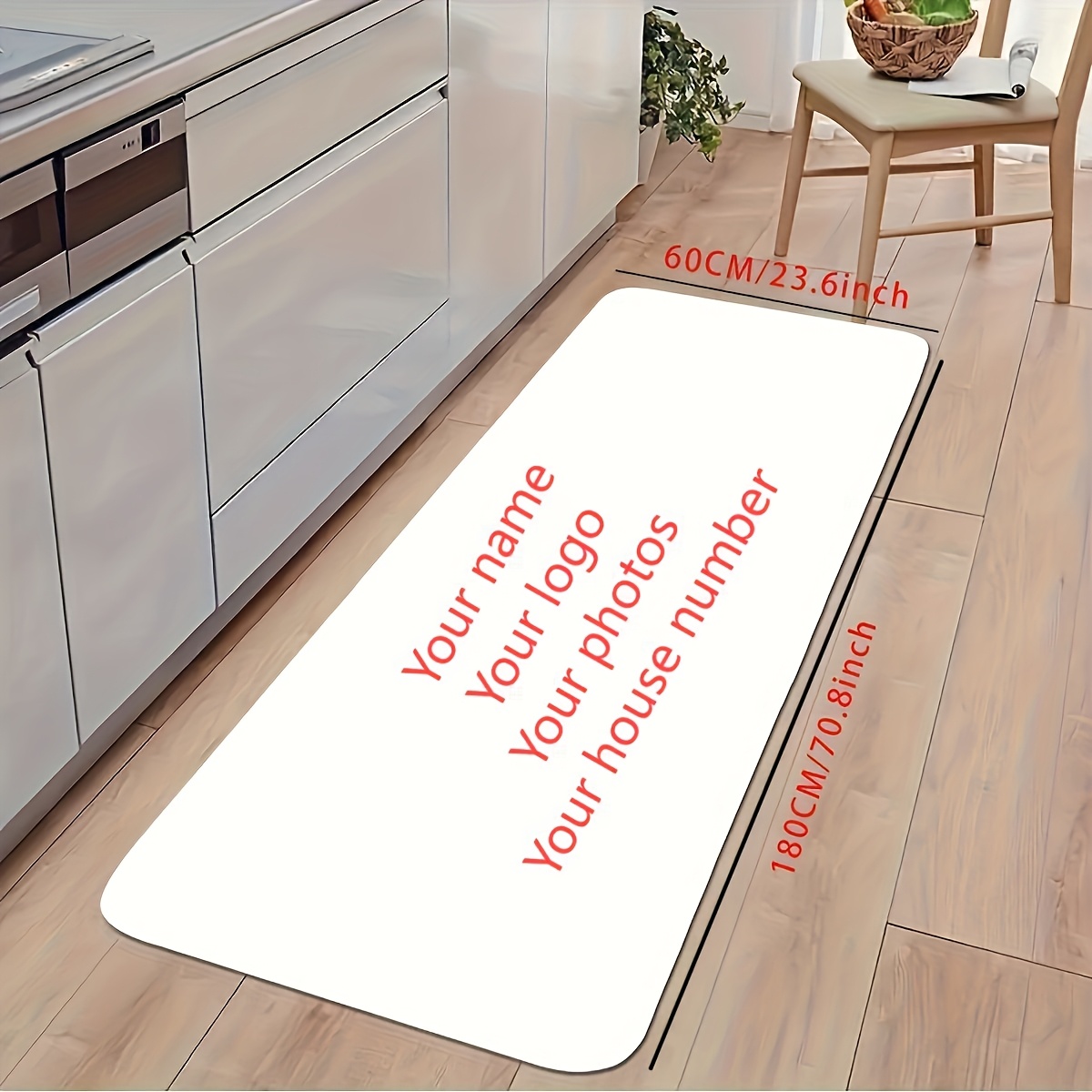 Customizable DIY Mat Entrance  - Home Bathroom Name avaliação e preço