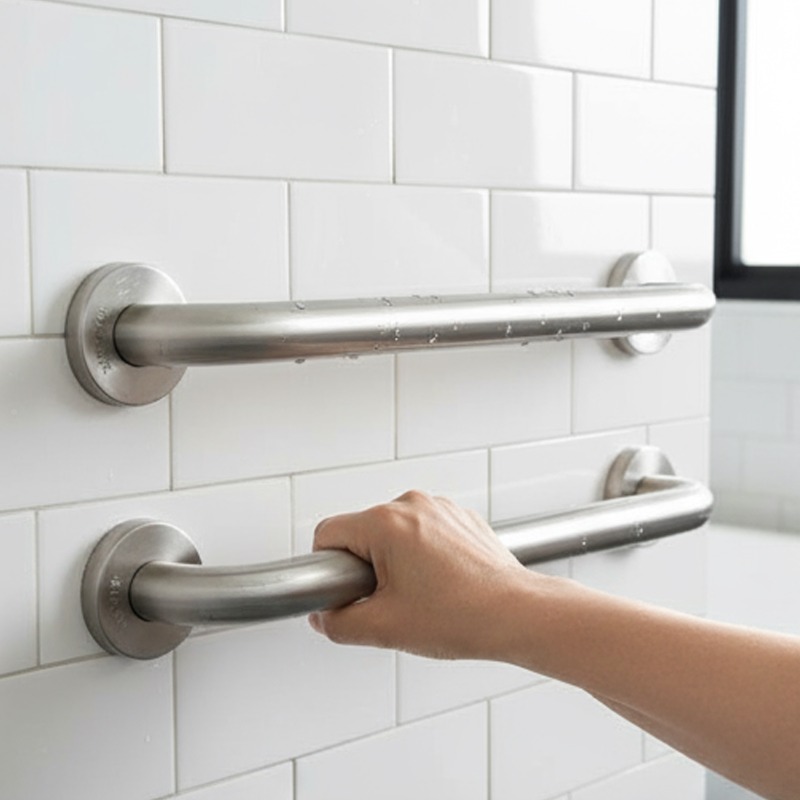 Multiple Sizes Stainless Steel - Home Bathroom Grab Bar avaliação e preço