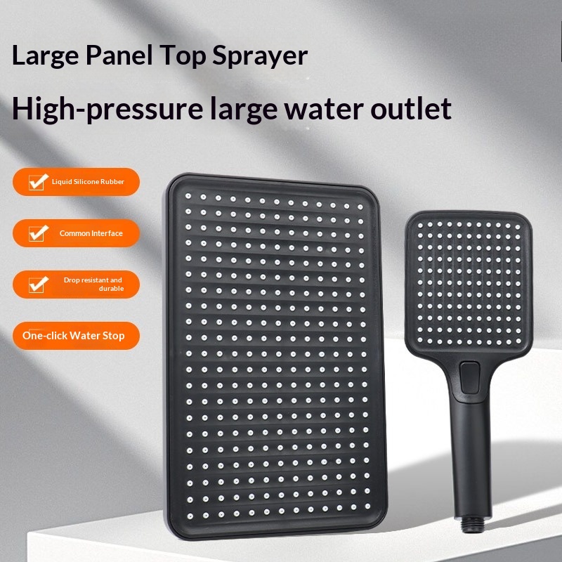 Turbo High Pressure Handheld S - Home Bathroom Shower avaliação e preço