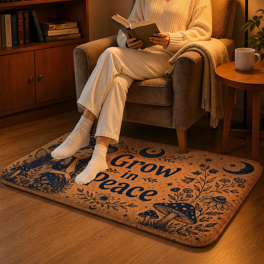 Celestial Good Vibes Floor Mat - Home Goods Bathroom Mats avaliação e preço
