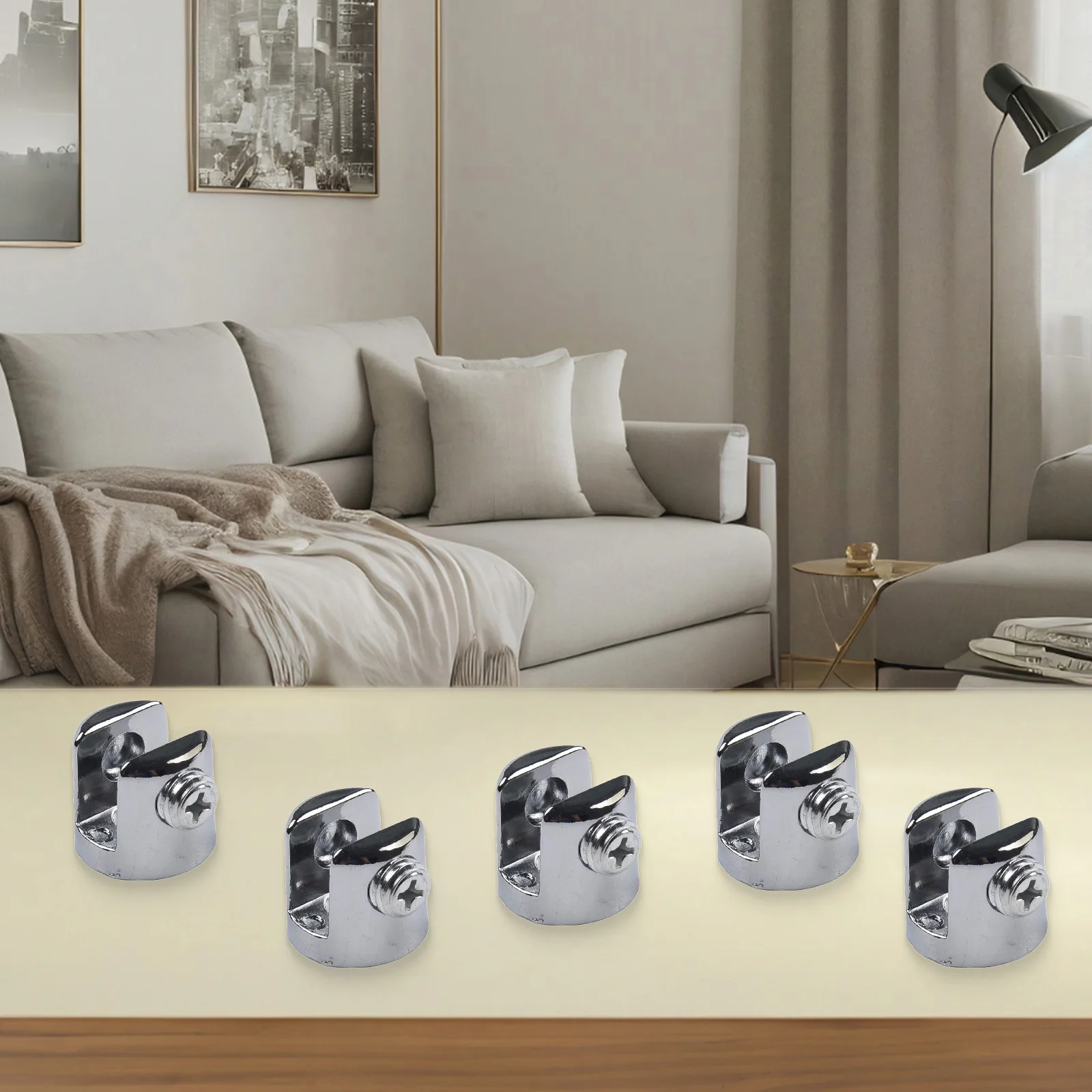 Clips Glass Bracket Clamp Shel - Home Bathroom Glass avaliação e preço