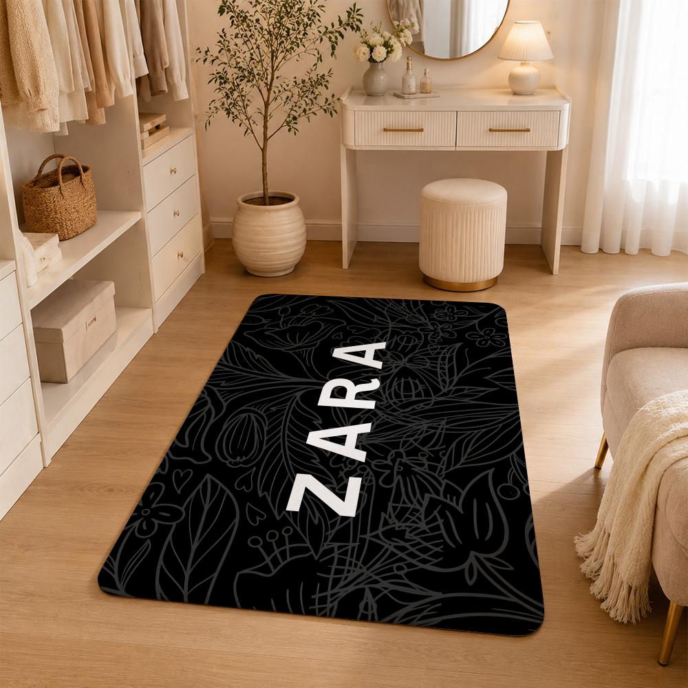 Fashion Brand Z-Zara Floor Mat - Zara Home Bathroom avaliação e preço