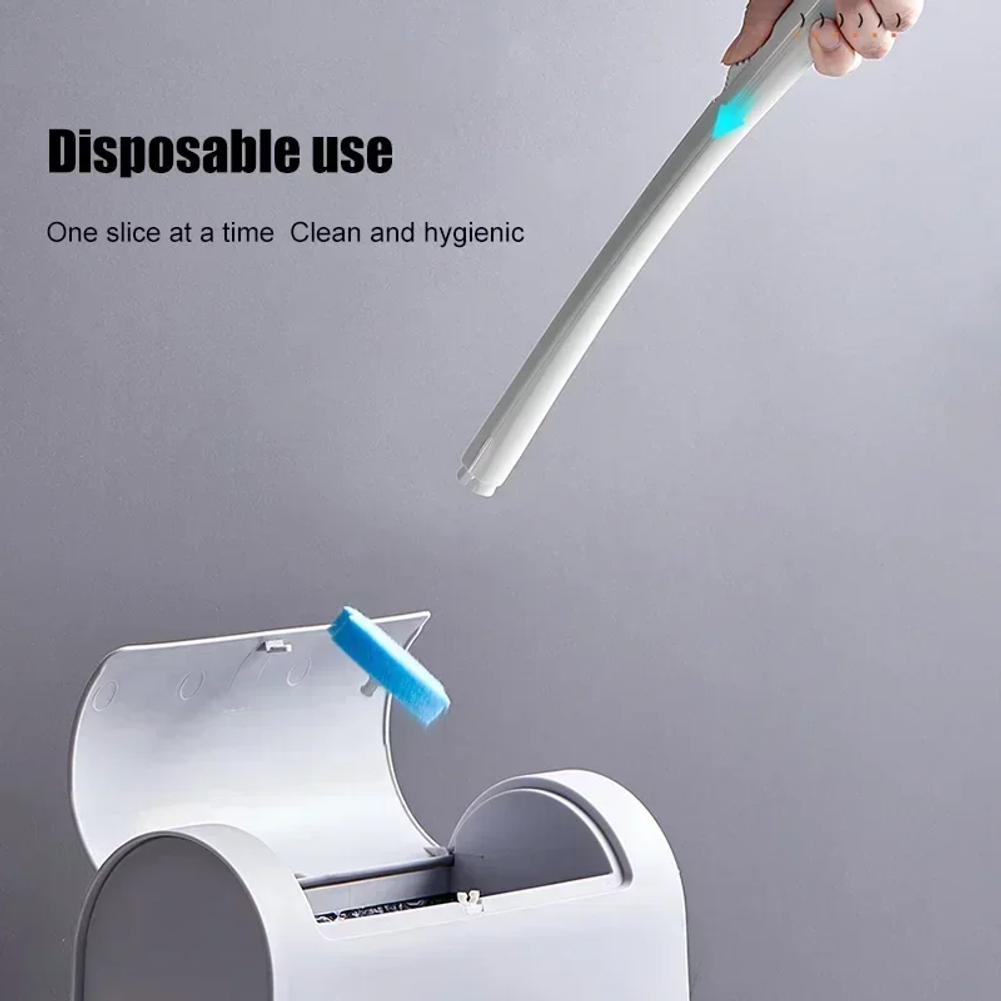Wall Disposable Toilet Brush F - Home Bathroom Accessories avaliação e preço