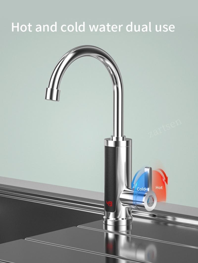 Kitchen Faucets Electric Tap K - Home Bathroom Water Heater avaliação e preço