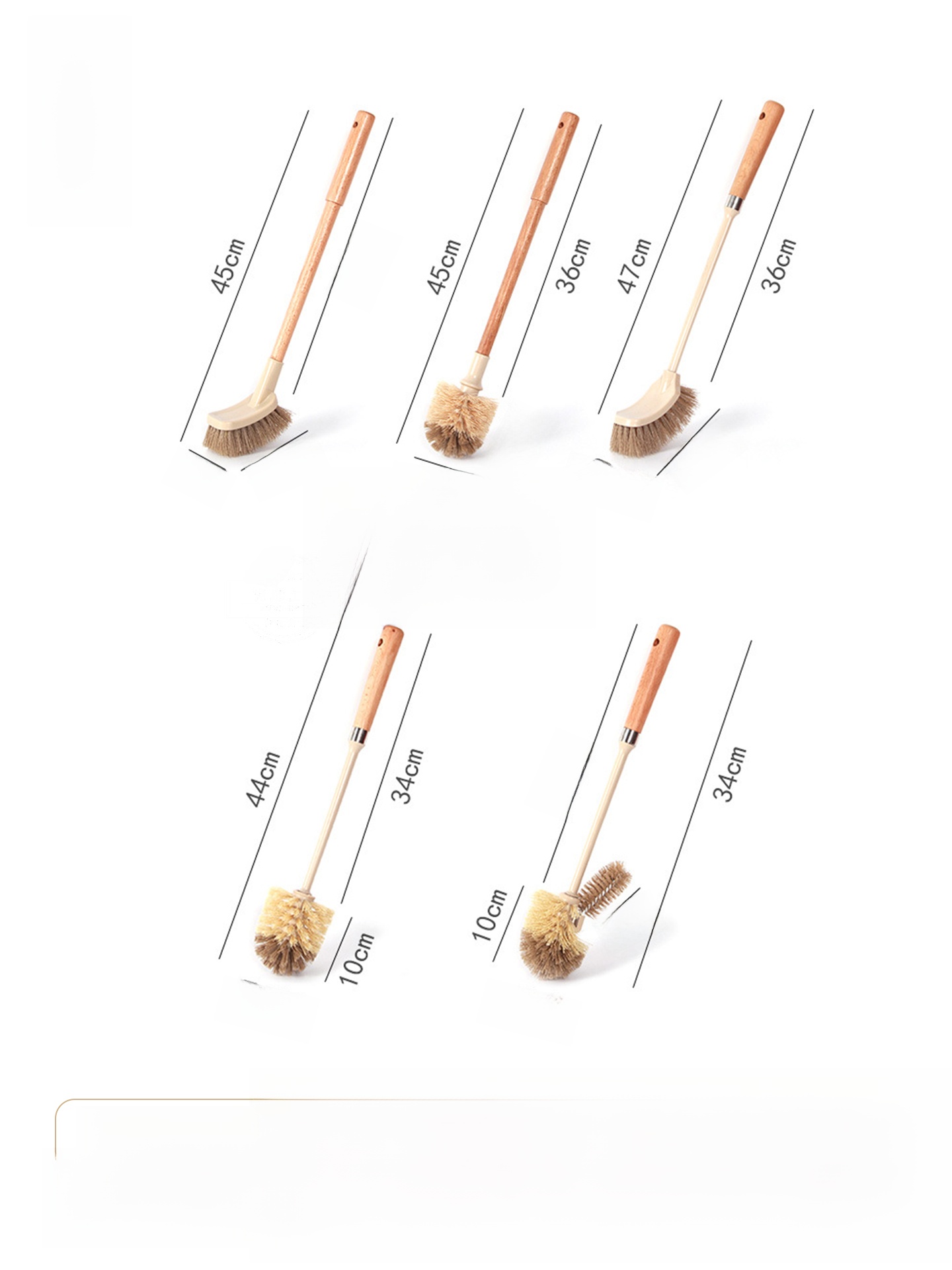 Home Use Toilet Brush Long Han - Home Needs Bathroom Cleaning avaliação e preço
