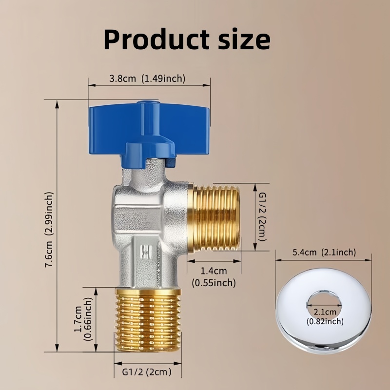 Large Flow Bathroom Brass Angl - Home Bathroom Water Heater avaliação e preço