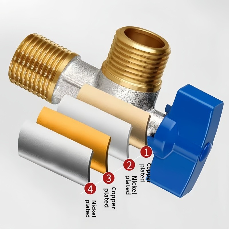 Large Flow Bathroom Brass Angl - Home Bathroom Water Heater avaliação e preço