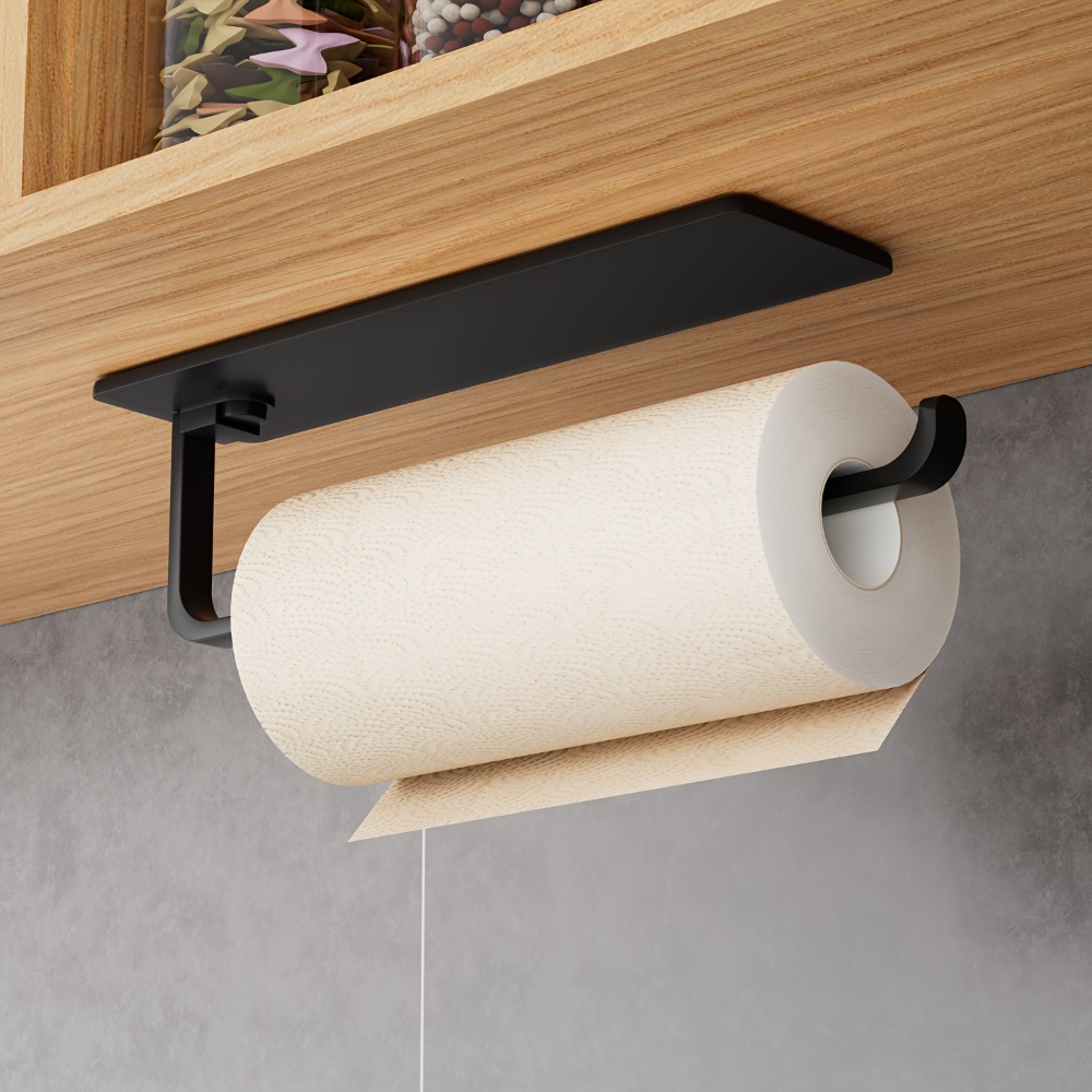 1pc Kitchen Towel Holder - Han - Home Bathroom Towel Dispenser avaliação e preço