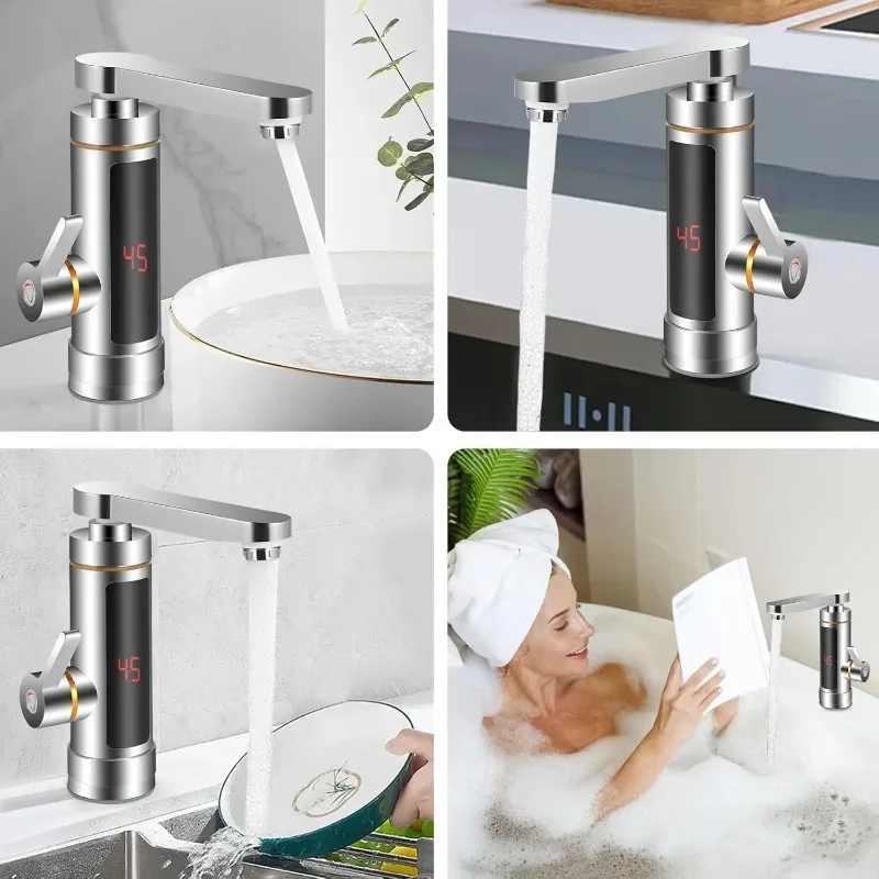 Electric Instant Heater Faucet - Home Bathroom Water Heater avaliação e preço