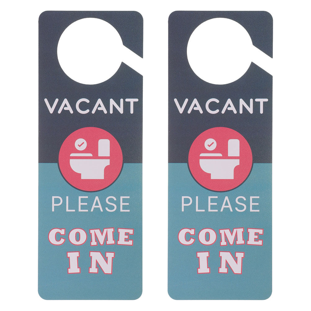 2Pcs Double-Sided Bathroom Doo - Home Bathroom Occupied Sign avaliação e preço