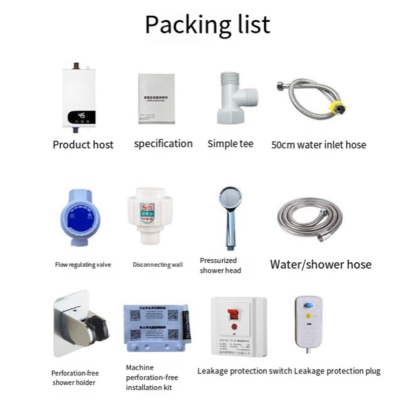 A56T-3500W Instant Water Heate - Home Bathroom Water Heater avaliação e preço