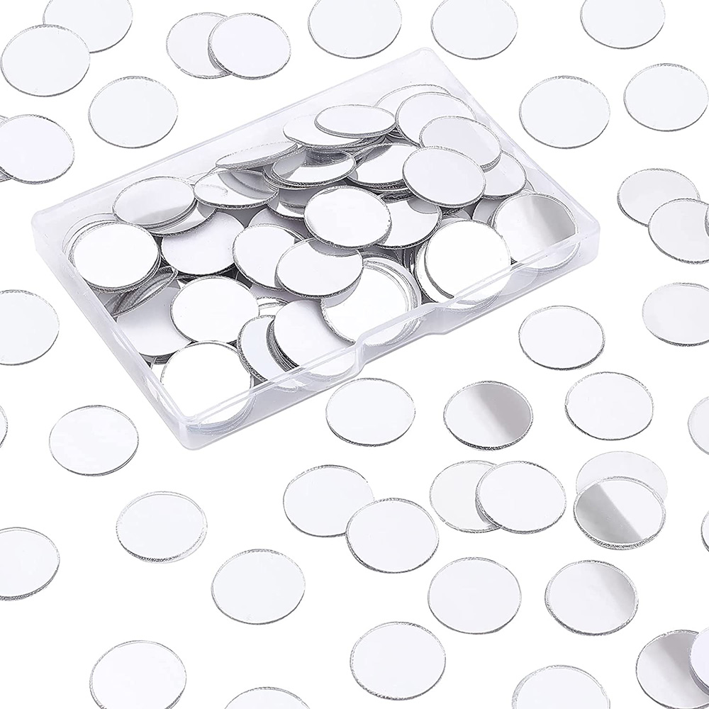 500PCS Round Mini Mosaic Tiles - Home Bathroom Glass avaliação e preço