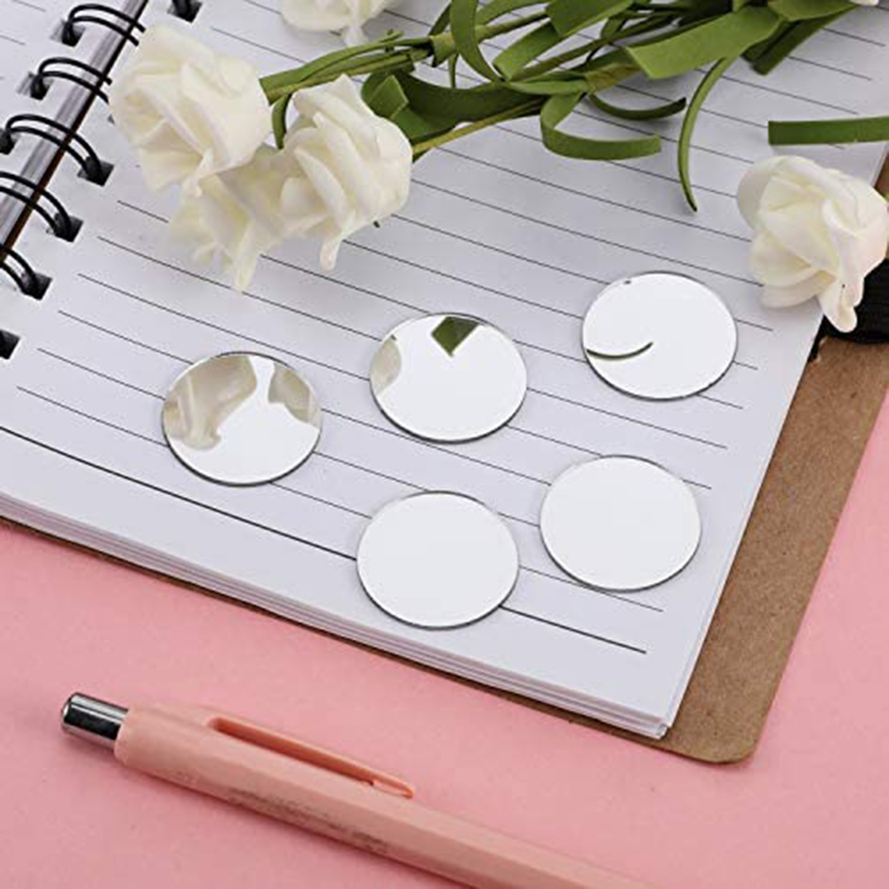 500PCS Round Mini Mosaic Tiles - Home Bathroom Glass avaliação e preço