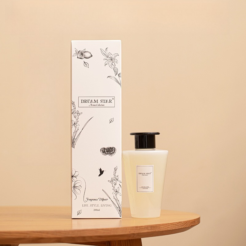 Reed Diffuser Set - Includes R - Home Bathroom Glass avaliação e preço