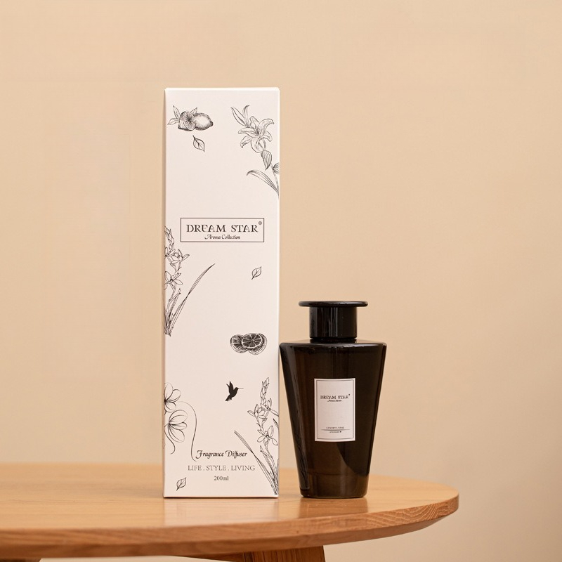 Reed Diffuser Set - Includes R - Home Bathroom Glass avaliação e preço