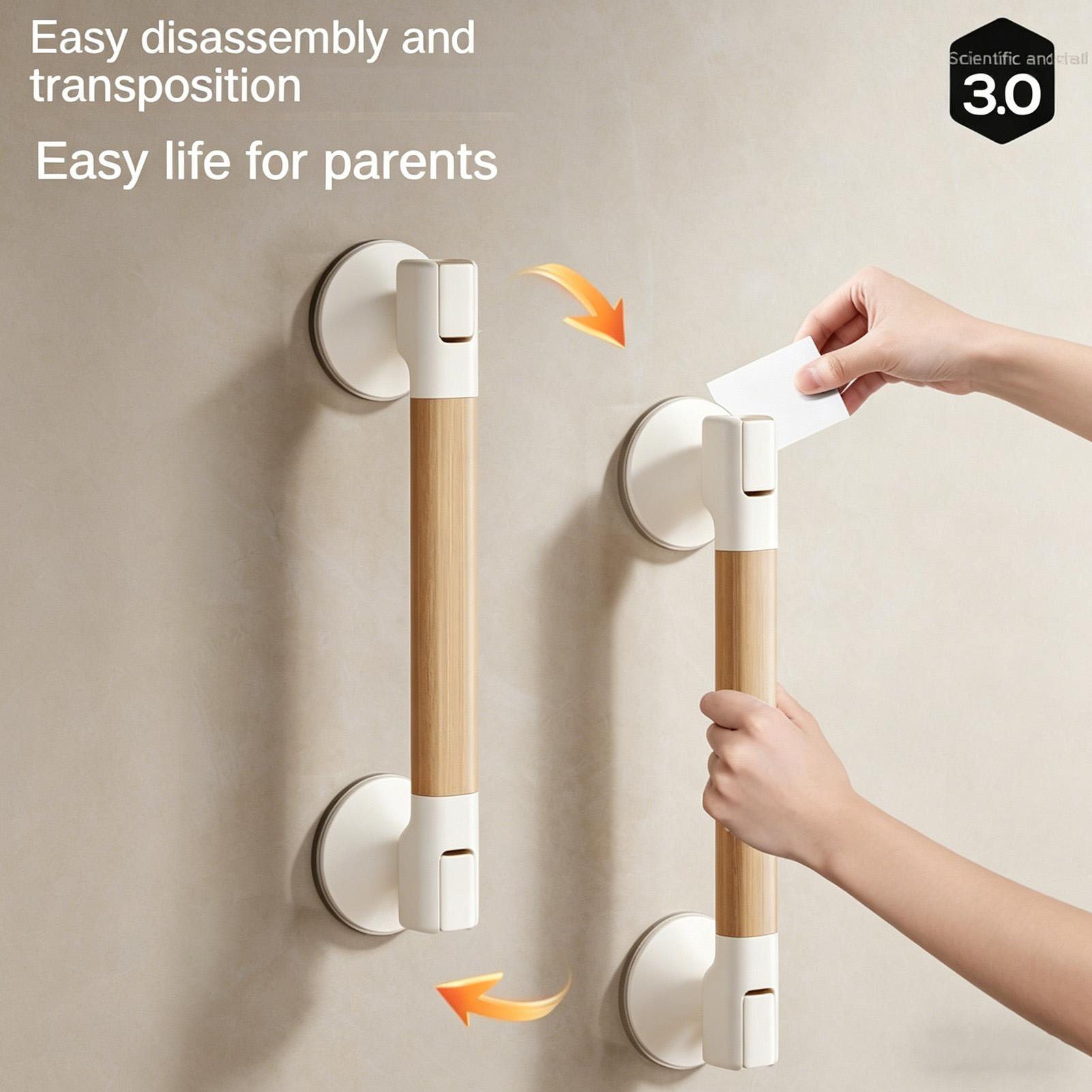 Shower suction cup handle Bath - Home Bathroom Grab Bar avaliação e preço