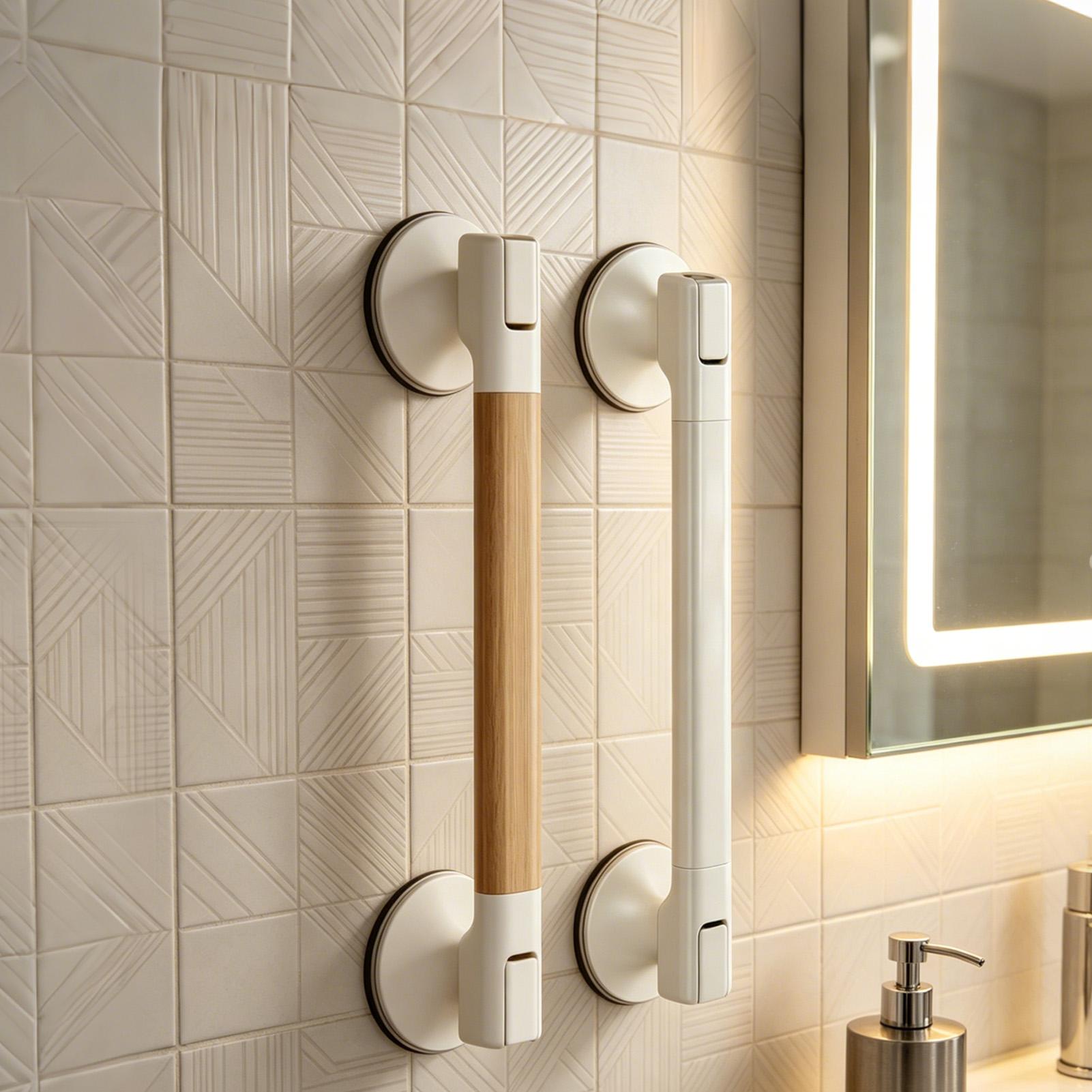 Shower suction cup handle Bath - Home Bathroom Grab Bar avaliação e preço