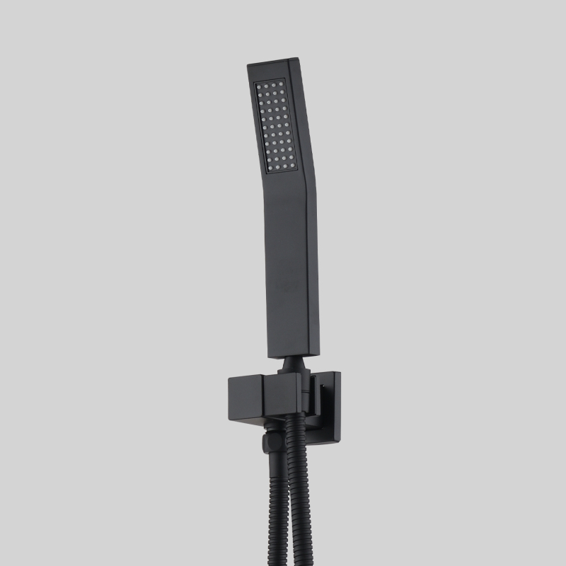 Black Solid Brass Shower Syste - Home Bathroom Shower avaliação e preço